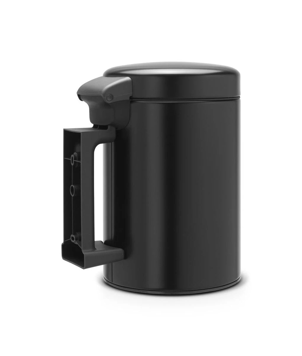Brabantia NewIcon Wandprullenbak - 3 L - Matt Black 9 Brabantia NewIcon Wandprullenbak - 3 L - Matt Black - Afbeelding 7