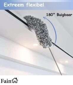 Fain® Plumeau Met Telescoopsteel – Grijs – 80 Tot 280 Cm - Uitschuifbaar – Wasbaar - Flexibel 360° Draaibaar – Duster - Microvezel Ragebol 25 Fain® Plumeau Met Telescoopsteel – Grijs – 80 Tot 280 Cm - Uitschuifbaar – Wasbaar - Flexibel 360° Draaibaar – Duster - Microvezel Ragebol -Schoonmaakartikelen Winkel 1033x1200