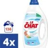 Le Chat Gel Sensitive - Vloeibaar Wasmiddel - Halfjaarbox - 136 Wasbeurten -Schoonmaakartikelen Winkel 1087x1200