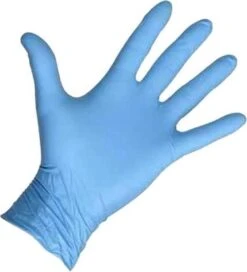 Merkloos Wegwerp Handschoenen - Nitril Handschoenen - Blauw - S - Poedervrij - 100 Stuks -Schoonmaakartikelen Winkel 1091x1200 2