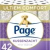 Page Toiletpapier - 42 Rollen - Kussenzacht Wc Papier (3-laags) - Voordeelverpakking -Schoonmaakartikelen Winkel 1095x1200