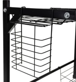 Afdruiprek Droger Zwart Voor Bestek Boven De Gootsteen 65 Cm X 29 Cm X 52 Cm -Schoonmaakartikelen Winkel 1119x1200 1