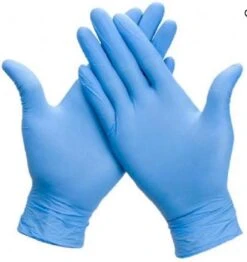 Merkloos Wegwerp Handschoenen - Nitril Handschoenen - Blauw - S - Poedervrij - 100 Stuks -Schoonmaakartikelen Winkel 1133x1200