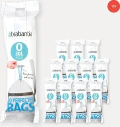 Brabantia PerfectFit Vuilniszakken - 30 L - Code O - 12 Rollen X 20 Stuks 5 Brabantia PerfectFit Vuilniszakken - 30 L - Code O - 12 Rollen X 20 Stuks -Schoonmaakartikelen Winkel 1136x1200 1