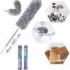 Fain® Plumeau Met Telescoopsteel – Grijs – 80 Tot 280 Cm - Uitschuifbaar – Wasbaar - Flexibel 360° Draaibaar – Duster - Microvezel Ragebol -Schoonmaakartikelen Winkel 1138x1200 1