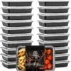Meal Prep Bakjes - 20 Stuks - 1 Compartiment - Lunchbox - Diepvriesbakjes - Vershoudbakjes - Plastic Bakjes Met Deksel - Magnetron Bakjes Met Deksel - Meal Prep - Vershouddoos - 1L - BPA Vrij - Fitcrafters 1 Meal Prep Bakjes - 20 Stuks - 1 Compartiment - Lunchbox - Diepvriesbakjes - Vershoudbakjes - Plastic Bakjes Met Deksel - Magnetron Bakjes Met Deksel - Meal Prep - Vershouddoos - 1L - BPA Vrij - Fitcrafters -Schoonmaakartikelen Winkel 1162x1200 1