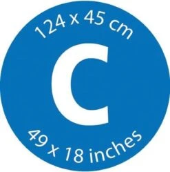 Brabantia Perfect Flow Strijkplankhoes C - 124 X 45 Cm - Spring Bubbles - Complete Set -Schoonmaakartikelen Winkel 1188x1200 1