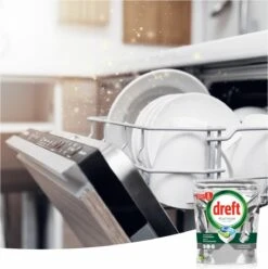 Dreft Platinum All In One - Vaatwascapsules - Original - Voordeelverpakking 5 X 20 Capsules -Schoonmaakartikelen Winkel 1196x1200 7