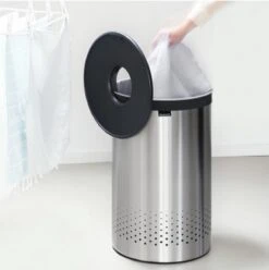 Brabantia Wasmand - 60 L - Matt Steel Met Kunststof Deksel -Schoonmaakartikelen Winkel 1196x1200 8