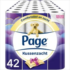 Page Toiletpapier - 42 Rollen - Kussenzacht Wc Papier (3-laags) - Voordeelverpakking -Schoonmaakartikelen Winkel 1198x1200 8