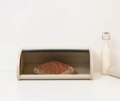 Brabantia Broodtrommel - Met Schuifdeksel - Soft Beige -Schoonmaakartikelen Winkel 1200x1012 2