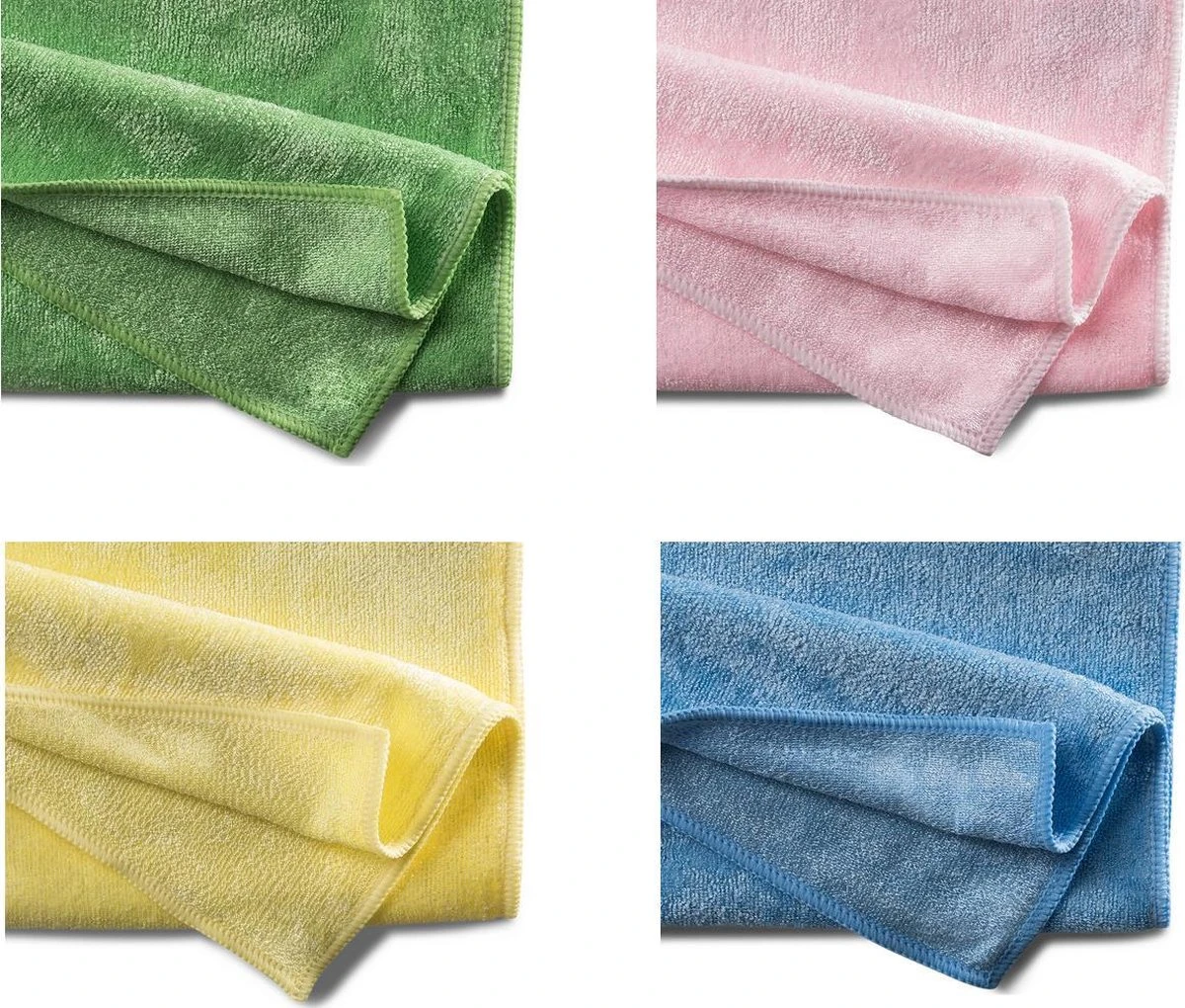 MAUS Microvezeldoekjes Professional - Groen - 10 Stuks - 40x40cm - Zonder Schoonmaakmiddel Effectief 5 MAUS Microvezeldoekjes Professional - Groen - 10 Stuks - 40x40cm - Zonder Schoonmaakmiddel Effectief - Afbeelding 3