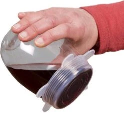 Siliconen Vershoud Deksels – Set Van 6 Stuks – Flexibel – Herbruikbaar – Wit - Stretch Tot Wel 30 Cm 19 Siliconen Vershoud Deksels – Set Van 6 Stuks – Flexibel – Herbruikbaar – Wit - Stretch Tot Wel 30 Cm -Schoonmaakartikelen Winkel 1200x1097 7