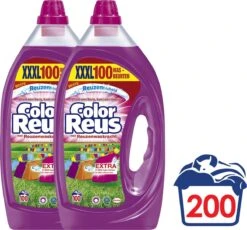 2x Witte Reus Vloeibaar Wasmiddel Color Reus 5 Liter -Schoonmaakartikelen Winkel 1200x1117