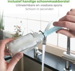 Soothe 48 Glazen Kruidenpotjes Set Met 2 Soorten Strooideksels – Kruidenstrooier – Compleet Pakket Incl Kruidenpotjes Stickers, Krijtstift En Accessoires -Schoonmaakartikelen Winkel 1200x1131 2