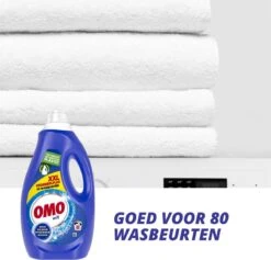 Omo Wit XXL Vloeibaar Wasmiddel - 80 Wasbeurten - Voordeelfles -Schoonmaakartikelen Winkel 1200x1152 2