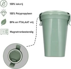 Curver Lunch & Go Beker - Magnetronbestendig - Lunchbeker – Muesli Beker - Soepbeker - Yoghurt Beker To Go – LunchBox - KoffieBeker - Salade Lunchbox - 0,6l – Groen 11 Curver Lunch & Go Beker - Magnetronbestendig - Lunchbeker – Muesli Beker - Soepbeker - Yoghurt Beker To Go – LunchBox - KoffieBeker - Salade Lunchbox - 0,6l – Groen -Schoonmaakartikelen Winkel 1200x1157 1