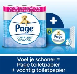 Page Vochtig Toiletpapier - 12 X 38 Stuks - Compleet Schoon Vochtig Wc Papier - Voordeelverpakking 16 Page Vochtig Toiletpapier - 12 X 38 Stuks - Compleet Schoon Vochtig Wc Papier - Voordeelverpakking -Schoonmaakartikelen Winkel 1200x1159 7