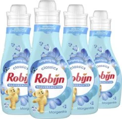 Robijn Classics Morgenfris Wasverzachter - 4 X 30 Wasbeurten - Voordeelverpakking -Schoonmaakartikelen Winkel 1200x1169 1