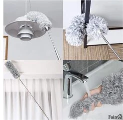 Fain® Plumeau Met Telescoopsteel – Grijs – 80 Tot 280 Cm - Uitschuifbaar – Wasbaar - Flexibel 360° Draaibaar – Duster - Microvezel Ragebol 21 Fain® Plumeau Met Telescoopsteel – Grijs – 80 Tot 280 Cm - Uitschuifbaar – Wasbaar - Flexibel 360° Draaibaar – Duster - Microvezel Ragebol -Schoonmaakartikelen Winkel 1200x1170 3