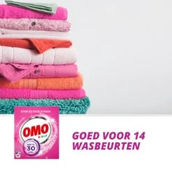 Omo Kleur Waspoeder - 6 X 14 Wasbeurten - Voordeelverpakking -Schoonmaakartikelen Winkel 1200x1183 1