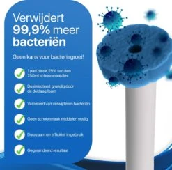 RevoBrush 28x Ocean Breeze Foaming Pads Navulling - WC Borstel Met Houder Vrijstaand -Schoonmaakartikelen Winkel 1200x1184 1