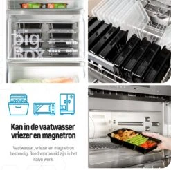 Meal Prep Bakjes - 20 Stuks - 1 Compartiment - Lunchbox - Diepvriesbakjes - Vershoudbakjes - Plastic Bakjes Met Deksel - Magnetron Bakjes Met Deksel - Meal Prep - Vershouddoos - 1L - BPA Vrij - Fitcrafters 12 Meal Prep Bakjes - 20 Stuks - 1 Compartiment - Lunchbox - Diepvriesbakjes - Vershoudbakjes - Plastic Bakjes Met Deksel - Magnetron Bakjes Met Deksel - Meal Prep - Vershouddoos - 1L - BPA Vrij - Fitcrafters -Schoonmaakartikelen Winkel 1200x1196 11