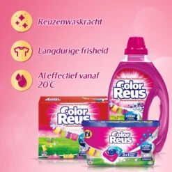 Color Reus Waspoeder Wasmiddel - Voordeelverpakking - 90 Wasbeurten -Schoonmaakartikelen Winkel 1200x1200 126