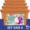 Robijn Kokos 3 In 1 Wascapsules - 4 X 15 Wasbeurten - Voordeelverpakking -Schoonmaakartikelen Winkel 1200x1200 128