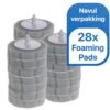 RevoBrush 28x Crystal Clean Foaming Pads Navulling - WC Borstel Met Houder Vrijstaand -Schoonmaakartikelen Winkel 1200x1200 211