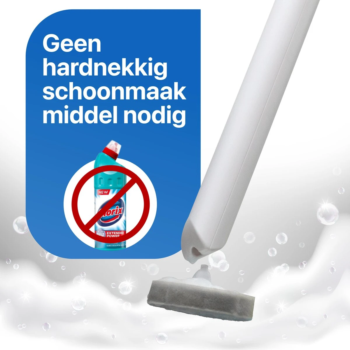 RevoBrush 28x Crystal Clean Foaming Pads Navulling - WC Borstel Met Houder Vrijstaand 4 RevoBrush 28x Crystal Clean Foaming Pads Navulling - WC Borstel Met Houder Vrijstaand - Afbeelding 2