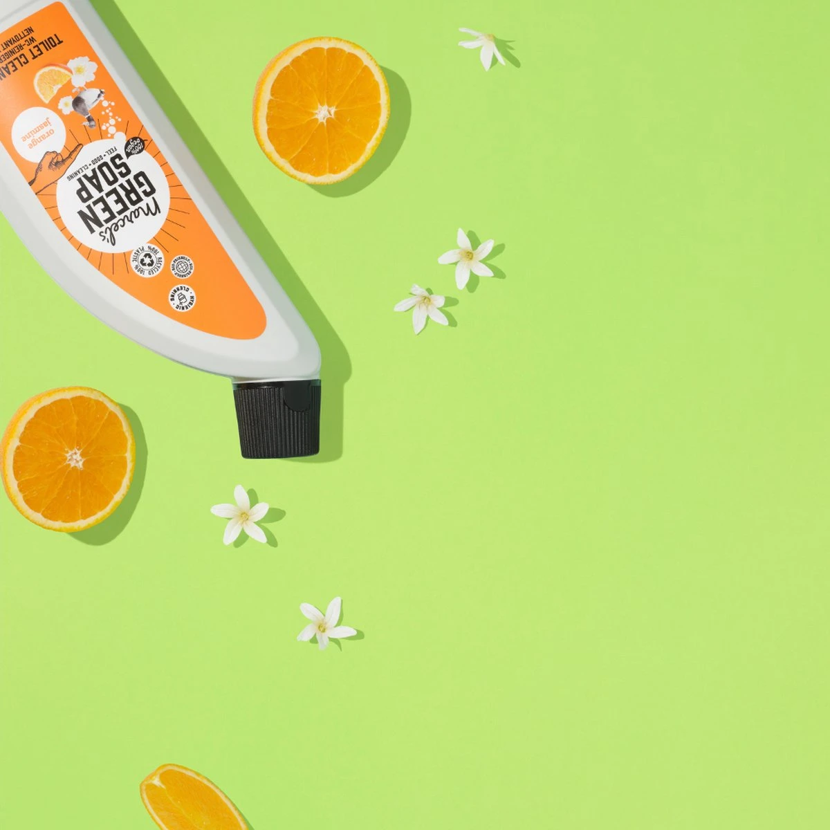 Marcel's Green Soap Toiletreiniger Sinaasappel & Jasmijn - 6 X 750 Ml 5 Marcel's Green Soap Toiletreiniger Sinaasappel & Jasmijn - 6 X 750 Ml - Afbeelding 3