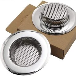 Luxe RVS Gootsteen Zeef Ø80 - 90mm - Gootsteenstop - Afvoerzeef - Korfplug - Gootsteenbakje -Schoonmaakartikelen Winkel 1200x1200 390