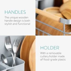 Navaris Afdruiprek Met Uitneembare Bestekhouder - Afwasrek Met Losse Lekbak - Vaatwasrek Met Plateau - Voor Bestek, Borden, Schalen En Pannen 15 Navaris Afdruiprek Met Uitneembare Bestekhouder - Afwasrek Met Losse Lekbak - Vaatwasrek Met Plateau - Voor Bestek, Borden, Schalen En Pannen -Schoonmaakartikelen Winkel 1200x1200 394