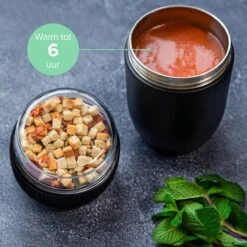 Coninx Thermos Lunchbox - Muesli Beker To Go - Isoleer Lunchpot - Yoghurtbeker To Go - Mueslibeker 840ml (600ml+240ml) - RVS / Zwart 15 Coninx Thermos Lunchbox - Muesli Beker To Go - Isoleer Lunchpot - Yoghurtbeker To Go - Mueslibeker 840ml (600ml+240ml) - RVS / Zwart -Schoonmaakartikelen Winkel 1200x1200 443