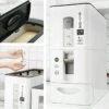 Merkloos TDR-Japans Rijst/Granen Container/Dispenser/ Opbergdoos - 6KG Inhoud - Wit -Schoonmaakartikelen Winkel 1200x1200 448