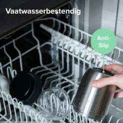 Coninx Thermos Lunchbox - Muesli Beker To Go - Isoleer Lunchpot - Yoghurtbeker To Go - Mueslibeker 840ml (600ml+240ml) - RVS -Schoonmaakartikelen Winkel 1200x1200 483