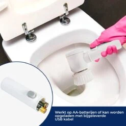 B-care Magic Brush - Elektrische Multifunctionele Schoonmaakborstel - 7 Opzetstukken - Wasborstel - Poetsmachine - Schrobborstel - Handborstel - Werkborstel - Schrobber - Boorborstel - Reinigingsborstel -Schoonmaakartikelen Winkel 1200x1200 509