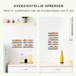 36 Glazen Kruidenpotjes Vierkant Met Deksel - Kruidenstrooier - Complete Set Met Strooideksels, Voorbedrukte Stickers En Trechter - Inhoud 120 Ml - 10,5 X 4,3 Cm -Schoonmaakartikelen Winkel 1200x1200 518