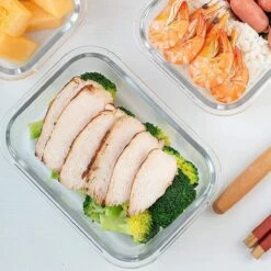 VMCA Glazen Vershoudbakjes Voor Vriezer Oven En Magnetron - 9 Bakjes 13 VMCA Glazen Vershoudbakjes Voor Vriezer Oven En Magnetron - 9 Bakjes -Schoonmaakartikelen Winkel 1200x1200 542