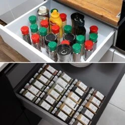 Deleca 24 Glazen Kruidenpotjes - Incl. 3 Soorten Stickers En Strooideksel Set - Voorraadpotten Glas Met Deksel - Kruidenstrooier - 10,5 X 4,3 Cm - Vierkant / 120 Ml 24 Deleca 24 Glazen Kruidenpotjes - Incl. 3 Soorten Stickers En Strooideksel Set - Voorraadpotten Glas Met Deksel - Kruidenstrooier - 10,5 X 4,3 Cm - Vierkant / 120 Ml -Schoonmaakartikelen Winkel 1200x1200 603