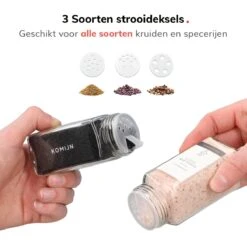 Deleca 24 Glazen Kruidenpotjes - Incl. 3 Soorten Stickers En Strooideksel Set - Voorraadpotten Glas Met Deksel - Kruidenstrooier - 10,5 X 4,3 Cm - Vierkant / 120 Ml 25 Deleca 24 Glazen Kruidenpotjes - Incl. 3 Soorten Stickers En Strooideksel Set - Voorraadpotten Glas Met Deksel - Kruidenstrooier - 10,5 X 4,3 Cm - Vierkant / 120 Ml -Schoonmaakartikelen Winkel 1200x1200 604