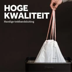 BagFitter Roze C 40L Tot 50L Vuilniszak Met Trekband Van 100% Gerecycled Plastic - 77cm X 57cm - 30 Stuks - 40-50 Liter - Vuilniszakken - Afvalzakken - Prullenbakzakken Geschikt Voor O.a. Homra Fonix En StangVollby Nausta -Schoonmaakartikelen Winkel 1200x1200 625