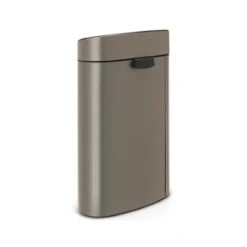 Brabantia Touch Bin Prullenbak - 40 L - Platinum -Schoonmaakartikelen Winkel 1200x1200 627