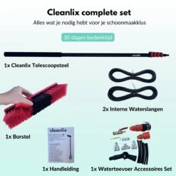 Cleanlix Telescoopsteel Met Borstel - Met Waterdoorvoer - Telescopische Wasborstel - Ramenwassen - Uitschuifbaar Tot 7,2 Meter 14 Cleanlix Telescoopsteel Met Borstel - Met Waterdoorvoer - Telescopische Wasborstel - Ramenwassen - Uitschuifbaar Tot 7,2 Meter -Schoonmaakartikelen Winkel 1200x1200 696