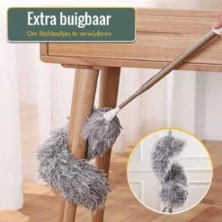 Livv Goods Telescopische Plumeau Set Met Telescoopsteel - 5 In 1 - Tot 250 Cm Uitschuifbaar - Duster - Stoffer -Schoonmaakartikelen Winkel 1200x1200 719