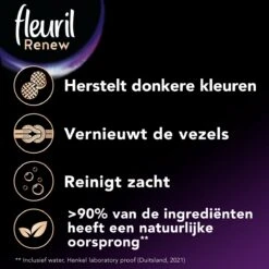 Fleuril Renew Zwart - Vloeibaar Wasmiddel - Voordeelverpakking - 65 Wasbeurten -Schoonmaakartikelen Winkel 1200x1200 72