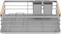 Navaris Afdruiprek Met Uitneembare Bestekhouder - Afwasrek Met Losse Lekbak - Vaatwasrek Met Plateau - Voor Bestek, Borden, Schalen En Pannen 12 Navaris Afdruiprek Met Uitneembare Bestekhouder - Afwasrek Met Losse Lekbak - Vaatwasrek Met Plateau - Voor Bestek, Borden, Schalen En Pannen -Schoonmaakartikelen Winkel 1200x673