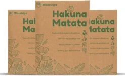 Hakuna Matata Wasmiddel 96 - Compressed - Wasstrips - Voordeelverpakking - Eco Wasmiddel Wit En Kleur - Laundry Strips