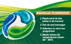 Persil® Persil 4in1 Discs Color Wascapsules - Wasmiddel Capsules - Voordeelverpakking - 5 X 25 Wasbeurten -Schoonmaakartikelen Winkel 1200x742